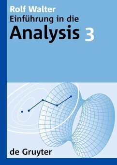 Cover Rolf Walter: Einführung in die Analysis. 3 (eBook, PDF)