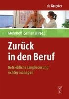 Zurück in den Beruf (eBook, PDF) - Mehrhoff, Friedrich; Schian, Hans-Martin