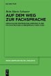 Auf dem Weg zur Fachsprache (eBook, PDF) - Bild 1