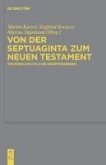 Von der Septuaginta zum Neuen Testament (eBook, PDF)
