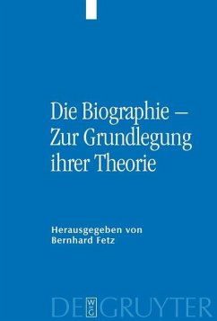 Cover Die Biographie - Zur Grundlegung ihrer Theorie (eBook, PDF)