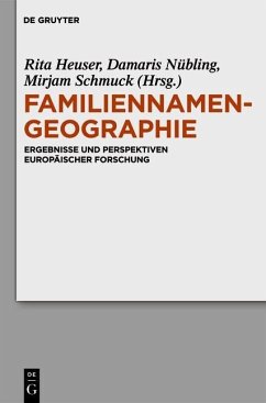 Cover Familiennamengeographie (eBook, PDF)