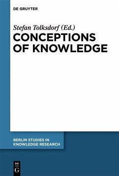Cover Conceptions of Knowledge (eBook, PDF)