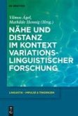 Nähe und Distanz im Kontext variationslinguistischer Forschung (eBook, PDF)