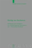 Heilig ins Eschaton (eBook, PDF)