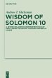 Wisdom of Solomon 10 (eBook, PDF) - Bild 1