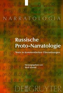 Cover Russische Proto-Narratologie (eBook, PDF)