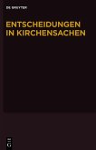 Entscheidungen in Kirchensachen seit 1946. Band 49. 01.01.-30.06.2007 (eBook, PDF)