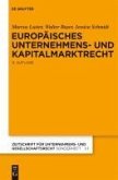 Europäisches Unternehmens- und Kapitalmarktrecht (eBook, PDF)