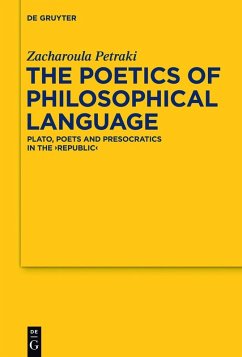 The Poetics of Philosophical Language (eBook, PDF) - Petraki, Zacharoula