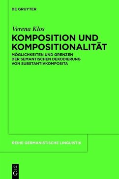 Komposition und Kompositionalität (eBook, PDF) - Klos, Verena