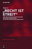 &quote;Recht ist Streit&quote; (eBook, PDF)