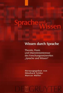 Wissen durch Sprache (eBook, PDF)