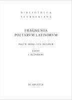 Fragmenta poetarum Latinorum epicorum et lyricorum (eBook, PDF)