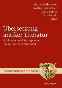Übersetzung antiker Literatur (eBook, PDF)