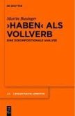 "Haben" als Vollverb (eBook, PDF)