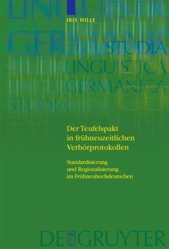 Der Teufelspakt in frühneuzeitlichen Verhörprotokollen (eBook, PDF) - Hille, Iris
