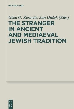 Cover The Stranger in Ancient and Mediaeval Jewish Tradition (eBook, PDF)