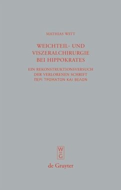 Cover Weichteil- und Viszeralchirurgie bei Hippokrates (eBook, PDF)