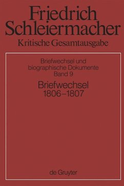 Briefwechsel 1806-1807 (eBook, PDF)