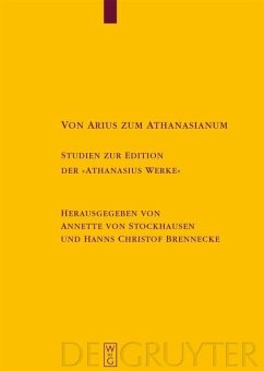 Cover Von Arius zum Athanasianum (eBook, PDF)