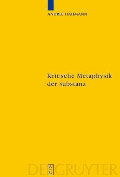 Kritische Metaphysik der Substanz (eBook, PDF) - Hahmann, Andree