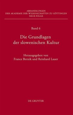 Die Grundlagen der slowenischen Kultur (eBook, PDF)