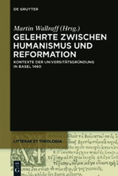 Cover Gelehrte zwischen Humanismus und Reformation (eBook, PDF)