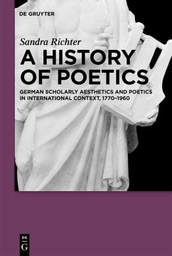 A History of Poetics (eBook, PDF) - Richter, Sandra