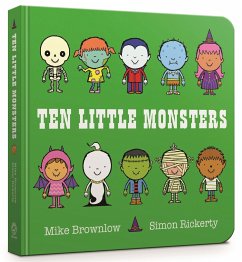 Ten Little Monsters Board Book - Brownlow, Mike