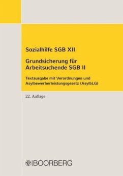 Cover Sozialhilfe SGB XII Grundsicherung für Arbeitsuchende SGB II
