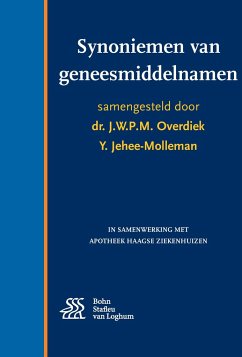 Synoniemen van geneesmiddelnamen - Jehee-Molleman, Y.; Overdiek, J. W. P. M.