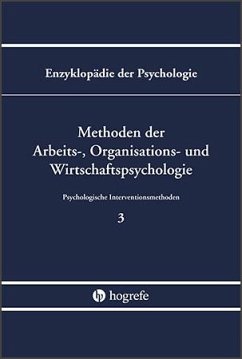 Methoden der Arbeits-, Organisations- und Wirtschaftspsychologie (B/III/3)