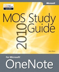 MOS 2010 Study Guide for Microsoft OneNote Exam (eBook, PDF) - Pierce John