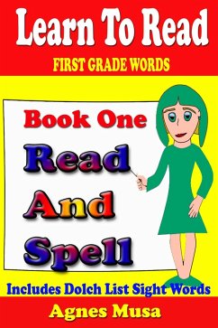 Cover Book One Read And Spell First Grade Words (eBook, ePUB)