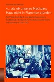 '... als ob unseres Nachbars Haus nicht in Flammen stünde' (eBook, PDF)