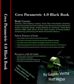 Creo Parametric 4.0 Black Book (eBook, ePUB) - Verma, Gaurav; Weber, Matt
