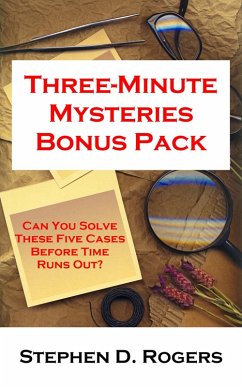 Cover Three-Minute Mysteries Bonus Pack (eBook, ePUB)