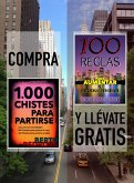 Compra "1000 Chistes para partirse" y llévate gratis "100 Reglas para aumentar tu productividad" (eBook, ePUB) Compra "1000 Chistes para partirse" y llévate gratis "100 Reglas para aumentar tu productividad" (eBook, ePUB)