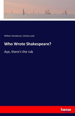Who Wrote Shakespeare?