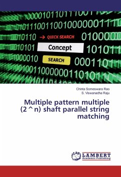 Multiple pattern multiple (2^n) shaft parallel string matching