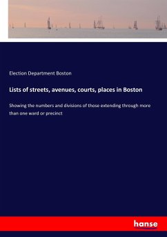 Lists of streets, avenues, courts, places in Boston