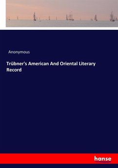 Trübner's American And Oriental Literary Record - Pratten, B. P.