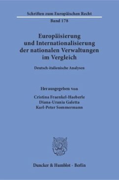 Europäisierung und Internationalisierung der nationalen Verwaltungen im Vergleich