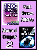 Pack Nuevos Autores Ahorra al Comprar 2: 1200 Chistes para partirse & Rima de Riesgo (eBook, ePUB) Pack Nuevos Autores Ahorra al Comprar 2: 1200 Chistes para partirse & Rima de Riesgo (eBook, ePUB)