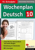 Wochenplan Deutsch / Klasse 10 (eBook, PDF)
