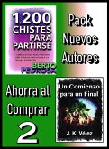Pack Nuevos Autores Ahorra al Comprar 2: 1200 Chistes para partirse, de Berto Pedrosa & Un Comienzo para un Final, de J. K. Vélez (eBook, ePUB) Pack Nuevos Autores Ahorra al Comprar 2: 1200 Chistes para partirse, de Berto Pedrosa & Un Comienzo para un Final, de J. K. Vélez (eBook, ePUB)