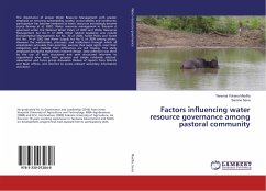 Factors influencing water resource governance among pastoral community