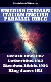 Swedish German Italian English Parallel Bible (eBook, ePUB)