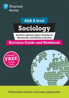 Pearson REVISE AQA A level Sociology Revision Guide and Workbook inc online edition - 2023 and 2024 exams - Chapman, Steve